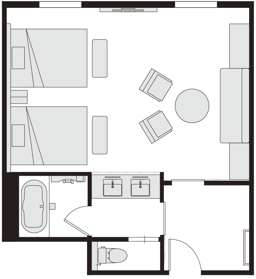 ファミリールーム 図面